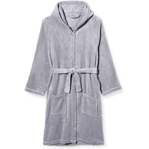 Playshoes Grau Fleece Kinderbademantel - Unisex - 134/140 Playshoes Grau Fleece Kinderbademantel - Unisex - 134/140