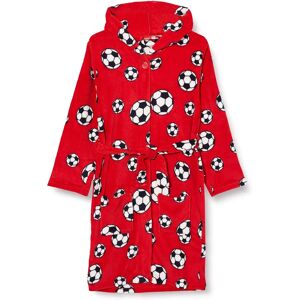 Doudoune en polaire pour enfants avec motif football - Peignoir Doudoune en polaire pour enfants avec motif football - Peignoir