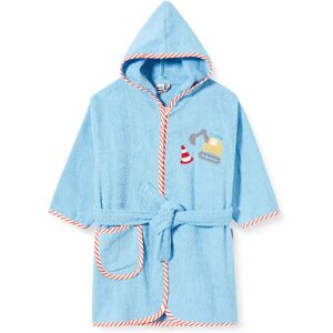 Peignoir à Capuche en Coton Bleu Playshoes - Peignoir - Publicité Peignoir à Capuche en Coton Bleu Playshoes - Peignoir - Publicité