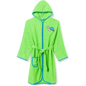 Peignoir en coton vert tortue de Playshoes pour enfants - Publicité Peignoir en coton vert tortue de Playshoes pour enfants - Publicité