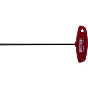 Wiha Hex Key 6mm - High Torque T-handle - 200mm Blade - 232mm Total Wiha Hex Key 6mm - High Torque T-handle - 200mm Blade - 232mm Total