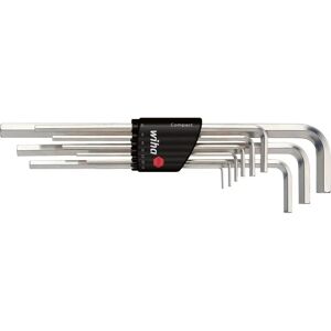 Wiha Hex Keys Set - Compact, 9 Sizes, Nickel Finish - Hexagon Allen Keys Set Wiha Hex Keys Set - Compact, 9 Sizes, Nickel Finish - Hexagon Allen Keys Set