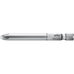 Wiha 01805 Embouts de tournevis - Pack de 5 - Professionnel, PH2, 70mm Wiha 01805 Embouts de tournevis - Pack de 5 - Professionnel, PH2, 70mm