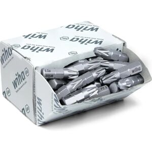 Wiha Compact PZ3 Screwdriver Bits - 50 pcs - DIN ISO 8764-1 Wiha Compact PZ3 Screwdriver Bits - 50 pcs - DIN ISO 8764-1