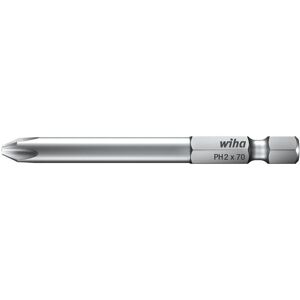 Wiha 22510 Bit Tournevis Chrome-Vanadium - Ph2 - 150mm Wiha 22510 Bit Tournevis Chrome-Vanadium - Ph2 - 150mm