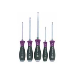 Wiha 29138 Manual Screwdriver Set - Ergonomic, Impact-Ready, Anti-slip Handle Wiha 29138 Manual Screwdriver Set - Ergonomic, Impact-Ready, Anti-slip Handle