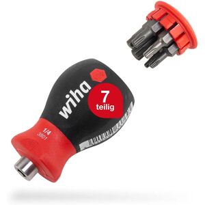 Wiha Magnetic Torx Stubby Screwdriver - 6 Bits - 1/4" Wiha Magnetic Torx Stubby Screwdriver - 6 Bits - 1/4"