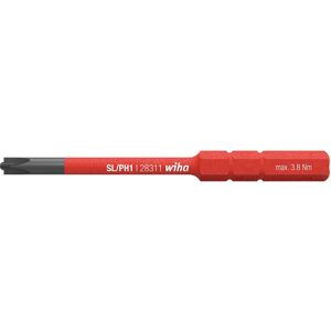 Wiha 34588 Perno de destornillador - Slimbit Electric Plusminus/Phillips - Accesorio de destornillador Wiha 34588 Perno de destornillador - Slimbit Electric Plusminus/Phillips - Accesorio de destornillador