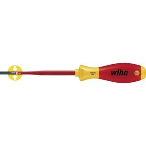Wiha Model 35501 VDE SoftFinish Electric Slotted Screwdriver Wiha Model 35501 VDE SoftFinish Electric Slotted Screwdriver