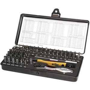 Wiha Precision Micro-Bit Set - ESD Screwdriver - 66 pcs. Wiha Precision Micro-Bit Set - ESD Screwdriver - 66 pcs.