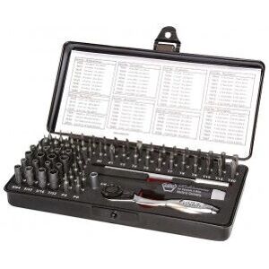 Wiha Precision Micro-Bit Set - ESD Screwdriver - 66 pcs. Wiha Precision Micro-Bit Set - ESD Screwdriver - 66 pcs.