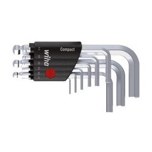 Wiha 40410 Compact L-key Set with Hex Ball End - Screwdriver Set Wiha 40410 Compact L-key Set with Hex Ball End - Screwdriver Set