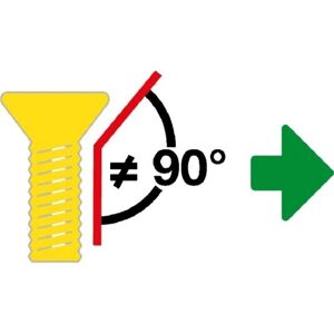 Wiha Yellow Y-Bit T40 50mm - Screwdriver Bits Wiha Yellow Y-Bit T40 50mm - Screwdriver Bits