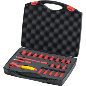 Wiha Insulated Ratchet Wrench Set - Electrician Tools Wiha Insulated Ratchet Wrench Set - Electrician Tools
