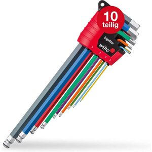 Wiha Ergostars Hex Key Set - 9 Color Coded Tools Wiha Ergostars Hex Key Set - 9 Color Coded Tools