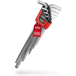 Wiha - Hexagon Wrench Set 9 pcs - Ergonomic Hand Tools Kit Wiha - Hexagon Wrench Set 9 pcs - Ergonomic Hand Tools Kit