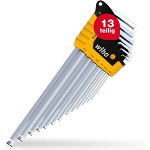 Wiha Yellow/Black Hex Key Set - Hexagon, MagicRing, 13 pcs Wiha Yellow/Black Hex Key Set - Hexagon, MagicRing, 13 pcs