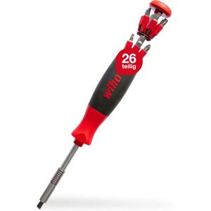 Wiha LiftUp 26one Set - Ergonomic Screwdriver with Bit Magazine Wiha LiftUp 26one Set - Ergonomic Screwdriver with Bit Magazine
