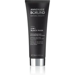 Annemarie Börlind 2-in-1 Schwarze Maske - Gesichtsmaske für ölige Haut Annemarie Börlind 2-in-1 Schwarze Maske - Gesichtsmaske für ölige Haut