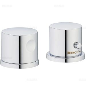 Hansgrohe Axor Uno Thermostat-Badewannenarmatur - Chrom - 38480000 Hansgrohe Axor Uno Thermostat-Badewannenarmatur - Chrom - 38480000