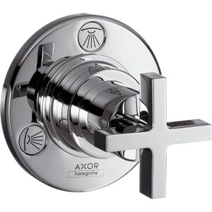 Hansgrohe Axor Citterio Ventil cu Mâner Încrucișat - Montaj Pe Perete Cromat Hansgrohe Axor Citterio Ventil cu Mâner Încrucișat - Montaj Pe Perete Cromat
