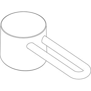 Hansgrohe Axor Uno Piccolo Kraanthendel - Kraanthendel Hansgrohe Axor Uno Piccolo Kraanthendel - Kraanthendel