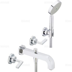 Hansgrohe Axor Citterio 3-țățel Set pentru Cadă Hansgrohe Axor Citterio 3-țățel Set pentru Cadă