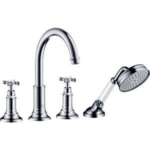Hansgrohe Axor Montreux Set - 4-gats Chroom Kraan Hansgrohe Axor Montreux Set - 4-gats Chroom Kraan