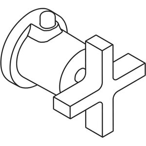 Hansgrohe Axor Citterio Thermostaat - Kruishandvat - Badkamer thermostaat Hansgrohe Axor Citterio Thermostaat - Kruishandvat - Badkamer thermostaat