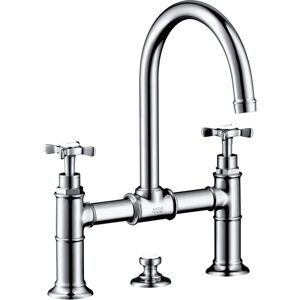 Hansgrohe Axor Montreux 2-Handle Wastafel Kraan - Chroom Hansgrohe Axor Montreux 2-Handle Wastafel Kraan - Chroom