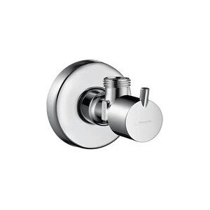 Hansgrohe Faucet Fitting - Chrome - Brass - 54mm Rosette - G ½ Wall Connection - G ⅜ Drain - Faucet Part Hansgrohe Faucet Fitting - Chrome - Brass - 54mm Rosette - G ½ Wall Connection - G ⅜ Drain - Faucet Part