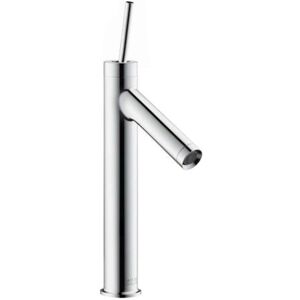 Hansgrohe Axor Starck 80 Armatur - Chrom - Einloch, Automatischer Ablauf, 165mm Höhe Hansgrohe Axor Starck 80 Armatur - Chrom - Einloch, Automatischer Ablauf, 165mm Höhe