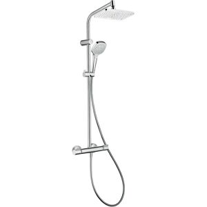 Hansgrohe - Rectangular Shower Column, Chromed, 24cm - Shower Column Hansgrohe - Rectangular Shower Column, Chromed, 24cm - Shower Column