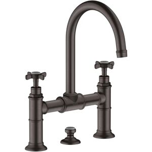 Hansgrohe Axor Montreux 2-Griff Waschtischarmatur - Brushed Black Chrome Hansgrohe Axor Montreux 2-Griff Waschtischarmatur - Brushed Black Chrome