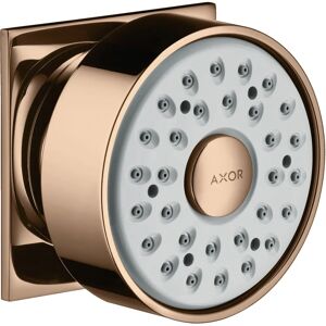 Jet de Douche Hansgrohe Axor - Pluie, rosace carrée, or rouge poli - Publicité Jet de Douche Hansgrohe Axor - Pluie, rosace carrée, or rouge poli - Publicité