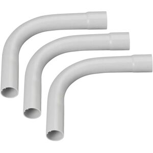 Heidemann 13168 Conector de tubo curvo EN25 Gris 3 pz. Heidemann 13168 Conector de tubo curvo EN25 Gris 3 pz.