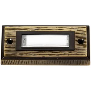 Heidemann 70301 Doorbell Panel - Bronze, 1 Button, 24 V/1 A Heidemann 70301 Doorbell Panel - Bronze, 1 Button, 24 V/1 A