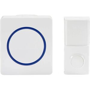 Heidemann 70708 Funkgong Set - Piezo, ohne Batterie, Weiß Heidemann 70708 Funkgong Set - Piezo, ohne Batterie, Weiß