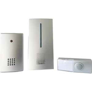 Heidemann 70804 Drahtloser Türgong-Set - Silber Heidemann 70804 Drahtloser Türgong-Set - Silber