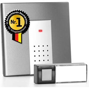 Heidemann HX Square Funk-Gong Set - Türklingelanlage Heidemann HX Square Funk-Gong Set - Türklingelanlage