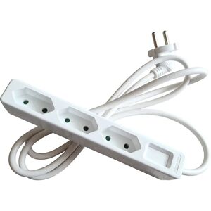 Schwabe 11313 Witte stekkerdoos - 3 stopcontacten, kindersafe Schwabe 11313 Witte stekkerdoos - 3 stopcontacten, kindersafe