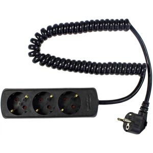 Schwabe 11432 Listwa zasilająca - Montaż na ścianie, 3 gniazda, 1m kabel Schwabe 11432 Listwa zasilająca - Montaż na ścianie, 3 gniazda, 1m kabel
