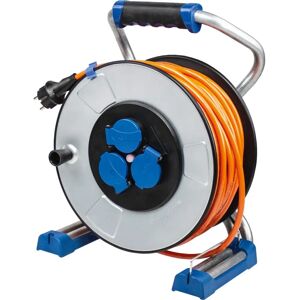 Schwabe 23328 Kabelrolle - 40m, Orange, Schutzkontakt-Stecker Schwabe 23328 Kabelrolle - 40m, Orange, Schutzkontakt-Stecker