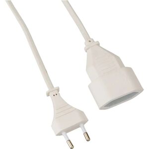 Schwabe 50151 Câble d'extension électrique blanc 5m Schwabe 50151 Câble d'extension électrique blanc 5m
