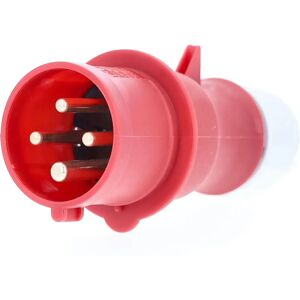 Schwabe 60570 Red 16A 400V Male CEE Connector - Electrical Connector Schwabe 60570 Red 16A 400V Male CEE Connector - Electrical Connector