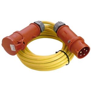 Câble d'extension Schwabe 60707 avec inverseur de phase - 50m 32A Jaune - Publicité Câble d'extension Schwabe 60707 avec inverseur de phase - 50m 32A Jaune - Publicité
