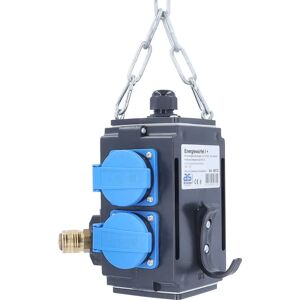 Schwabe CEE Energiewürfel - Hochbruchfester Kunststoff, 4 Steckdosen Schwabe CEE Energiewürfel - Hochbruchfester Kunststoff, 4 Steckdosen