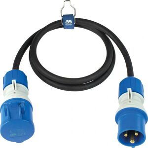 Câble d'extension IEC Schwabe avec indicateur de tension - 1,5M Noir Câble d'extension IEC Schwabe avec indicateur de tension - 1,5M Noir