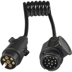 Schwabe 61475 Trailer Adapter Cable - 13 to 7 Pin, 1m Spiral Schwabe 61475 Trailer Adapter Cable - 13 to 7 Pin, 1m Spiral