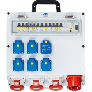 Distribuidor de energía Schwabe - 3 x CEE 400V/16A - IP44 Distribuidor de energía Schwabe - 3 x CEE 400V/16A - IP44